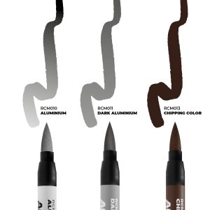 AK Interactive RCM105 CHIPPING – RC MARKERS SET RCM010 RCM011 RCM013