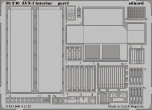 Eduard 36240 LVT-4 interior 1/35 AFV Club