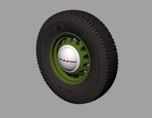Panzer Art RE35-506 GAZ M1 road wheels (Omskij Zavod) 1/35