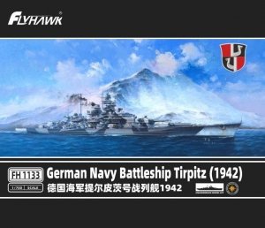 FlyHawk Model FH1133 German Navy  Battleship Tirpitz (1942) 1/700