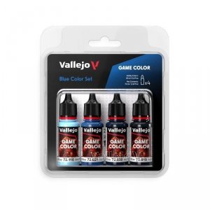 Vallejo 72376 Game Color Blue Color Set 4x18ml