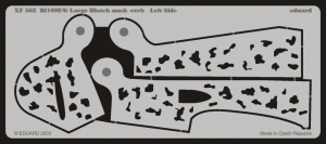 Eduard XF562 Bf 109F/ G Large Blotch mask-etch 1/48