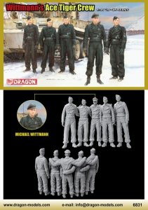 Dragon 6831 Wittmanns Ace Tiger Crew 5 Figure Set