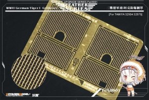 Voyager Model FE48001 WWII German Tiger I Grills set (For TAMIYA 32504/32575) 1/48
