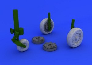 Eduard 632076 Mirage IIIc wheels ITALERI 1/32