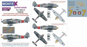 Montex K48285 Fw 190A-8 1/48