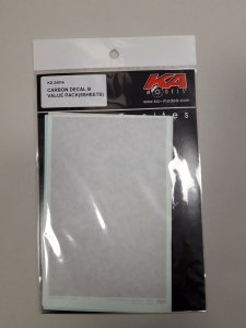 KA Models KD-24014 Carbon Pattern Decal Sheet B VALUE Pack (5 sheets)