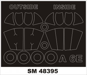Montex SM48395 A-6E INTRUDER HOBBY BOSS