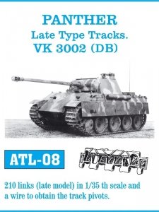 Friulmodel ATL-008 PANTHER Late Type Tracks / VK 3200 (DB) 1/35