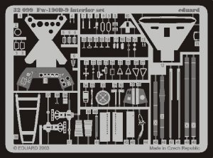 Eduard 32099 Fw 190D-9 interior 1/32 Hasegawa