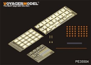 Voyager Model PE35504 IDF Merkava Mk.3D MBT side skirts For MENG TS-001 1/35