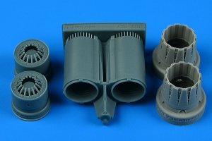 Aires 7393 Eurofighter Typhoon exhaust nozzles new Revell kit (03952, 03884/03818) (for REVELL) 1/72