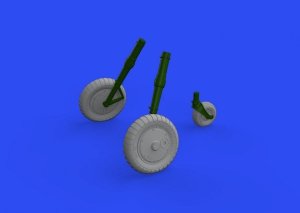 Eduard 632183 Bf 109G-4 wheels REVELL 1/32