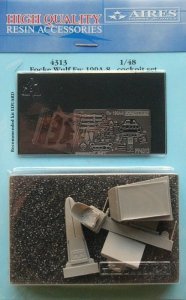 Aires 4313 Fw 190A-8 cockpit set 1/48 Eduard
