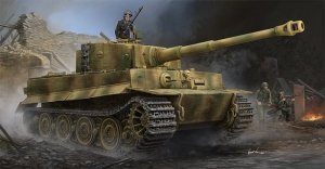 Trumpeter 09540 Pz.Kpfw.VI Ausf.E Sd.Kfz.181 Tiger I (Late Production) w/Zimmerit (1:35)