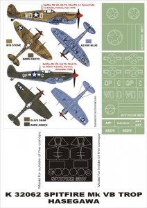 Montex K32062 Spitfire MkVB Trop 1/32