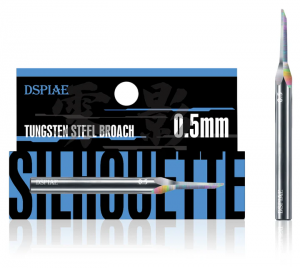 DSPIAE YPB-05 Tungsten Steel Broach 0,5 mm