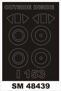 Montex SM48439 I-153 CHAIKA ICM 1/48