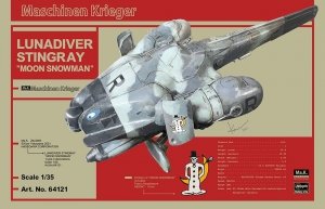 Hasegawa 64121 LUNADIVER STINGRAY MOON SNOWMAN 1/35