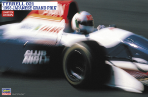 Hasegawa 20738 Tyrrell 021 1993 Japanese Grand Prix 1/24