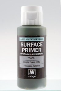 Vallejo 73609 Surface Primer Russian Green 60ml.