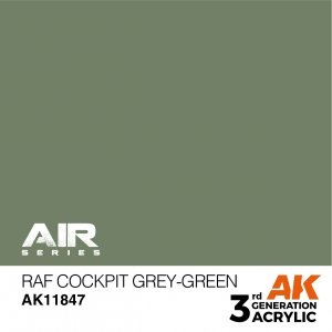 AK Interactive AK11847 RAF COCKPIT GREY-GREEN – AIR 17ml