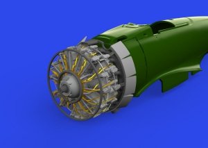 Eduard 648852 A6M2-N Rufe engine complete PRINT EDUARD 1/48