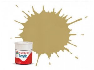 Humbrol AB0168 168 Hemp Satin Acrylic Paint 14ml