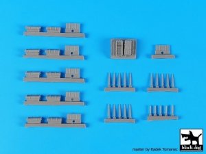 Black Dog T72120 Tiger I ammo crate 1/72