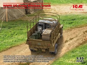 ICM 35587 WWII US Army Kitchen Truck 1/35