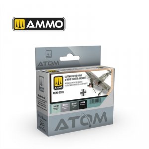 AMMO by Mig Jimenez 20913 TOM Acrylic Paint: Luftwaffe Mid-War Night Fighter Aircraft Set 4x20ml