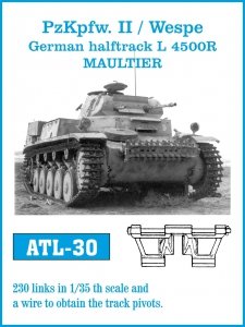 Friulmodel ATL-030 PzKpfw. II / German halftrack L 4500R  MAULTIER 1/35