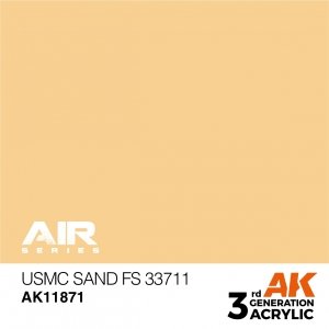 AK Interactive AK11871 USMC SAND FS 33711 – AIR 17 ml