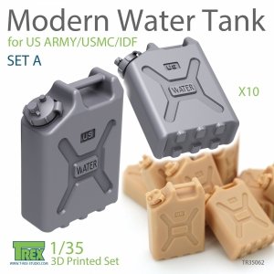 T-Rex Studio TR35062 Modern Water Tank Set A for US ARMY/USMC/IDF 1/35