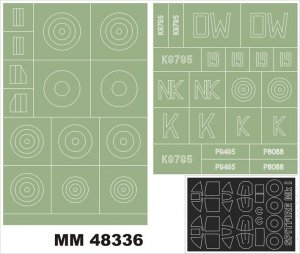 Montex MM48336 Spitfire MkI AIRFIX 5122 1/48