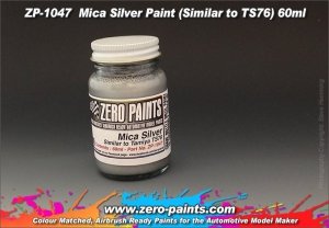 Zero Paints ZP-1047 Mica Silver Paint (Similar to TS76) 60ml