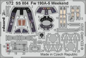 Eduard SS804 Fw 190A-5 Weekend EDUARD 1/72