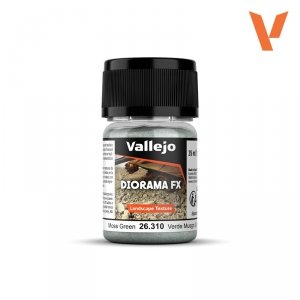 Vallejo 26310 Moss Green 0.1-1 mm - Diorama FX Landscape Texture 30ml