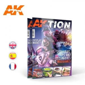 AK Interactive AK6300 AKTION Number1: The Wargame magazine EN