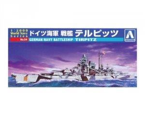Aoshima 00935 German Navy Tirpitz 1:2000