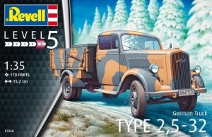 Revell 03250 German Truck TYPE 2,5-32 (1:35)
