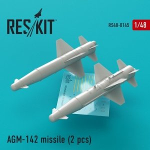 RESKIT RS48-0145 AGM-142 missile (2 pcs)  1/48