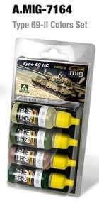 Ammo of Mig Jimenez 7164 Type 69-II Colors Set 4x17ML
