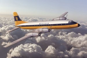 Roden 323 Bristol 175 Britannia Monarch Airlanes 1/144