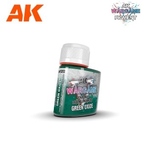 AK Interactive AK1212 GREEN OXIDE – ENAMEL LIQUID PIGMENT 35ml