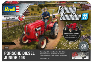 Revell 07823 Porsche Junior 108 Farming Simulator Edition 1/24