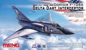 Meng Model DS-006 Convair F-106A Delta Dart Interceptor 1/72