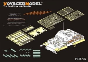 Voyager Model PE35795 WWII German Tiger I Late Production （For TAMIYA 35146/25109/25401） 1/35