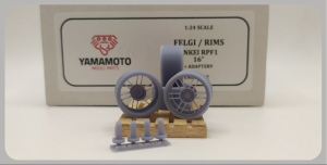 Yamamoto Model Parts YMPRIM2 Felgi Enkei RPF1 17 ' + adaptery 1/24