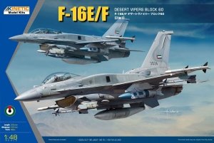 Kinetic K48136 F-16E/F Desert Vipers Block 60 1/48
